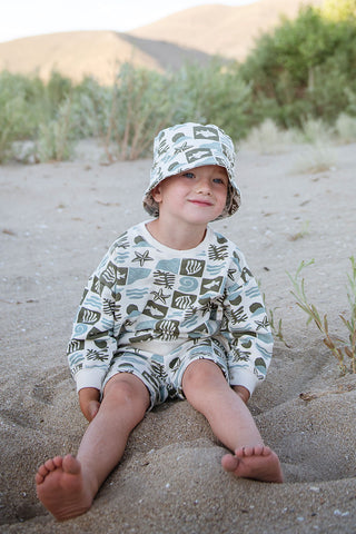 Ocean Life Tiles Sweatshirt