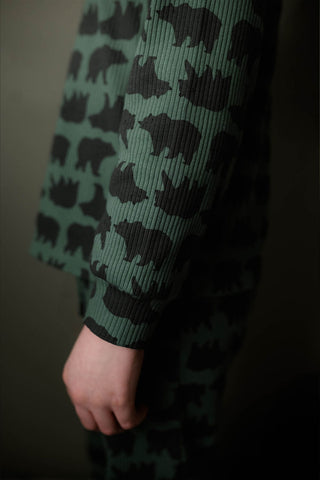 Wild Bears Long Sleeve Pyjama