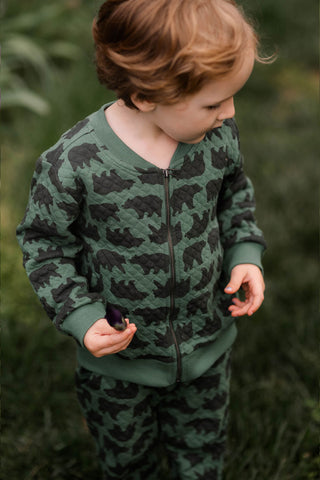 Wild Bears Bomber Jacket