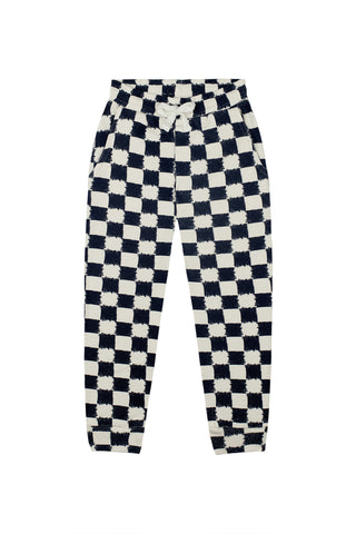 Charcoal Checks Pants