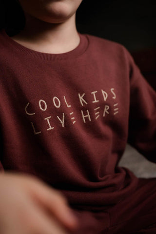 Cool Kids Sweatshirt Pants Set