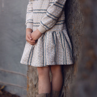 Vertical Flowers Dress