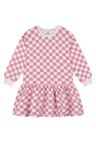 Cotton Candy Checks Dress