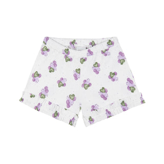 Grape Season Ruffled Short Pyjama