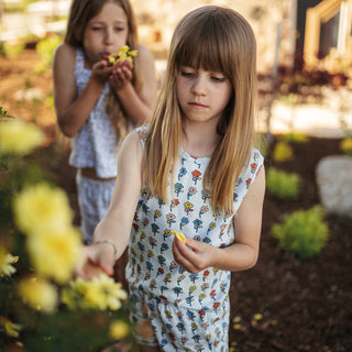 Graphic Flowers Short Pyjama