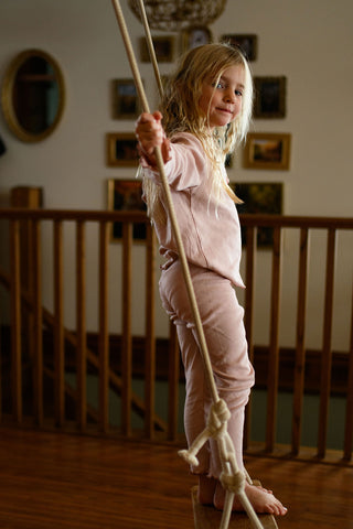 Pretty in Bows Jacquard Long Pyjama