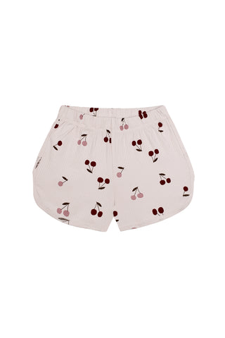 Cherry Blush Sleeveless Top Short Pyjama