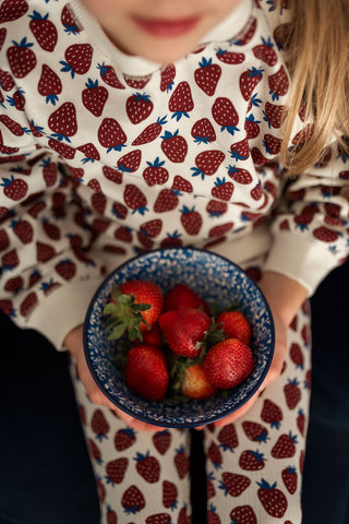 Strawberry Fields Sweatshirt Tight Set