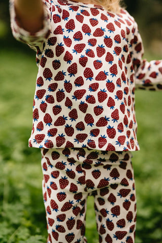 Strawberry Fields Long Sleeve Pyjama
