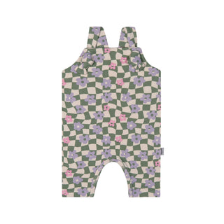 Graphic Flowers Overalls