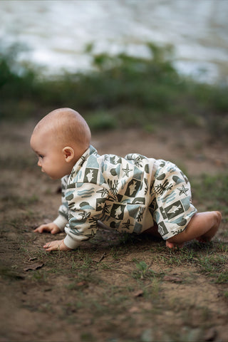 Ocean Life Tiles Sweatshirt