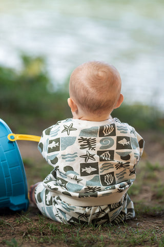 Ocean Life Tiles Sweatshirt