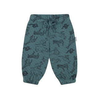 Animal Kingdom Quilted Pants