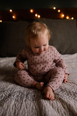 Jacquard Rose Legging