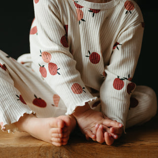 Apple Love Long Sleeve + Tights Set