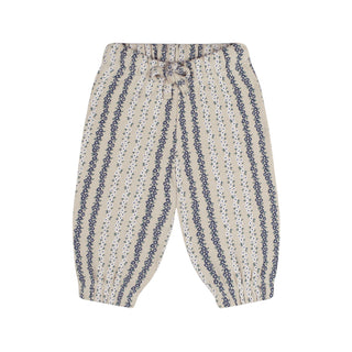 Vertical Flowers Sweatshirt Pants Set