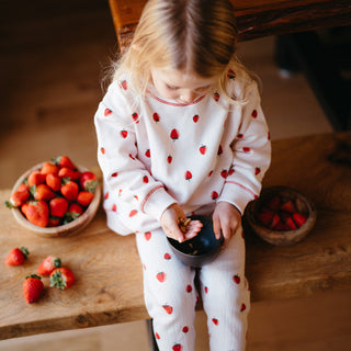 Strawberry Fields Sweatshirt Tights Set