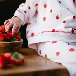 Strawberry Fields Sweatshirt Tights Set