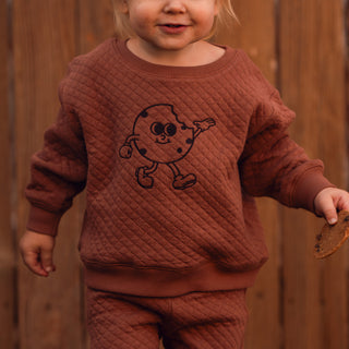Cookie Sweatshirt Pants Set