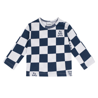 Navy No Bad Days Long Sleeve Pants Set
