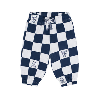 Navy No Bad Days Long Sleeve Pants Set