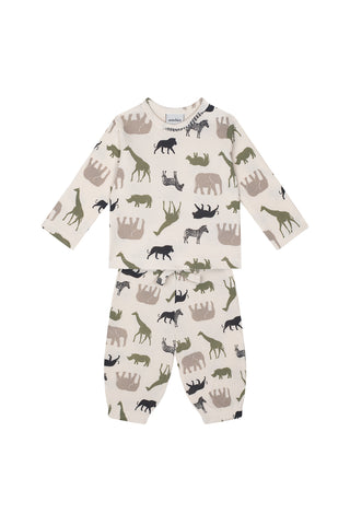 Safari Trail Long Sleeve Tshirt Pants Set
