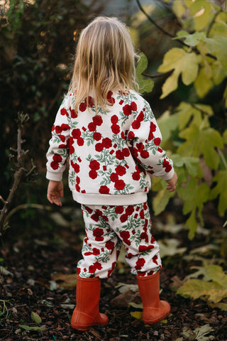 Rose Garden Sweatshirt Pants Set