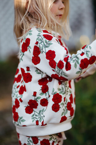 Rose Garden Sweatshirt Pants Set