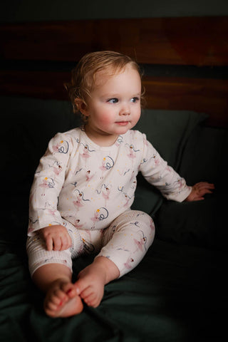 Ballerina Dreams Long Sleeve Body Legging Set