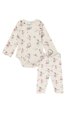 Ballerina Dreams Long Sleeve Body Legging Set
