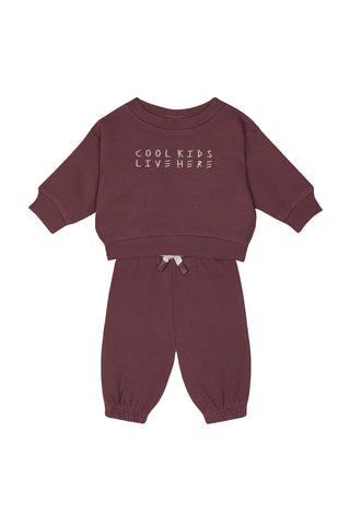Cool Kids Sweatshirt Pants Set