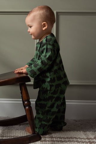 Wild Bears Long Sleeve Tshirt Pants Set