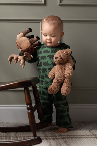 Wild Bears Long Sleeve Tshirt Pants Set