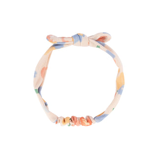 Forever Flowers Print and Rib Hair Band